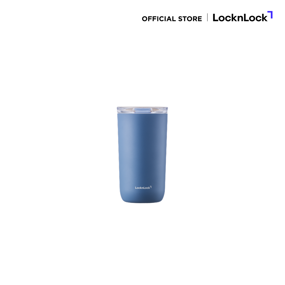 LocknLock แก้วเก็บอุณหภูมิเคลือบเซรามิก Smooth Slider Ceramic Tumbler ความจุ 490ml. รุ่น LHC4166