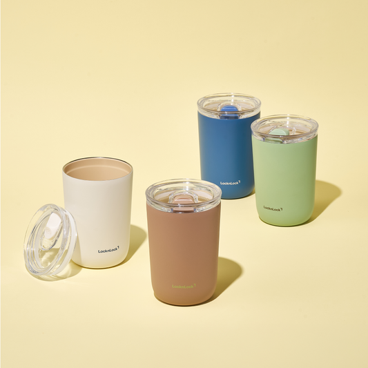 LocknLock á¡éÇà¡çºÍسËÀÙÁÔà¤Å×ͺà«ÃÒÁԡ Smooth Slider Ceramic Tumbler ¤ÇÒÁ¨Ø 380ml. ÃØè¹ LHC4170