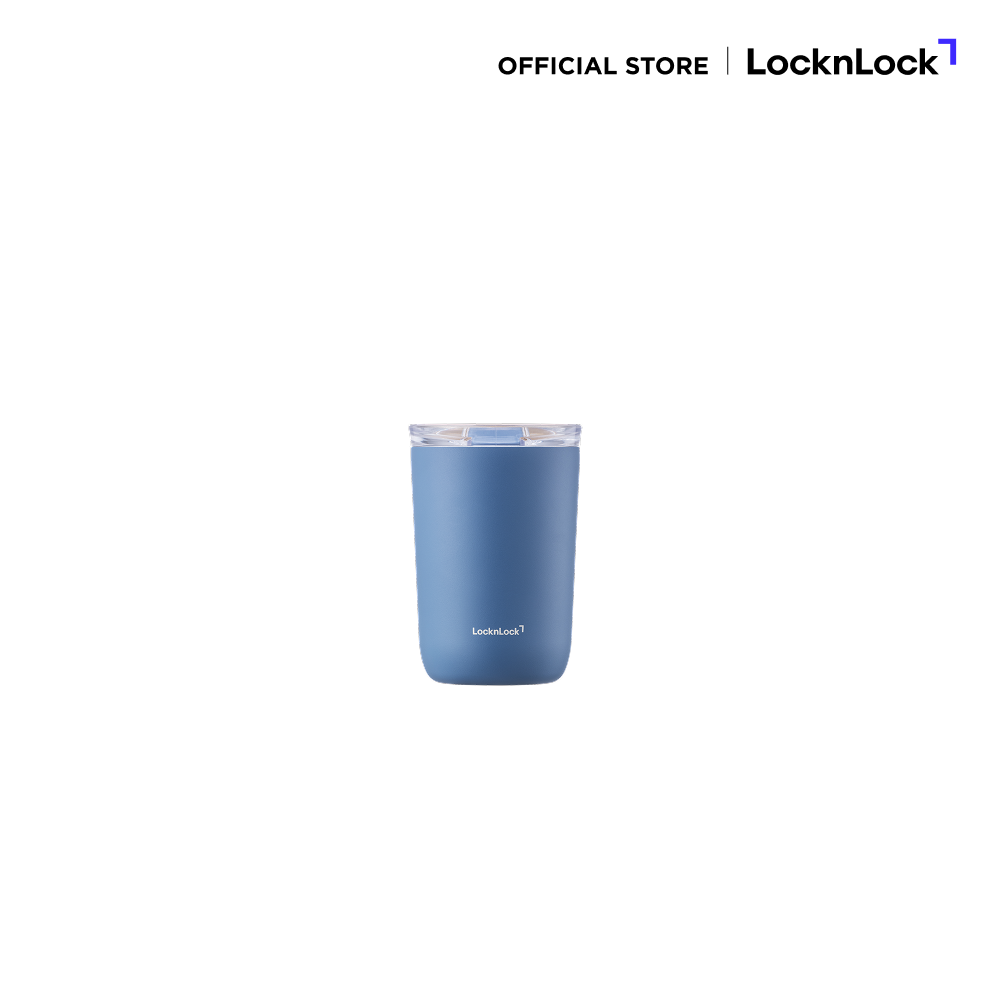 LocknLock แก้วเก็บอุณหภูมิเคลือบเซรามิก Smooth Slider Ceramic Tumbler ความจุ 380ml. รุ่น LHC4170