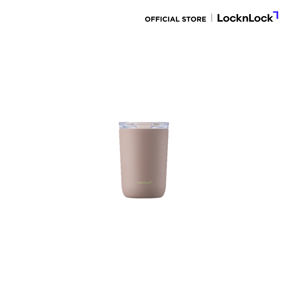 LocknLock แก้วเก็บอุณหภูมิเคลือบเซรามิก Smooth Slider Ceramic Tumbler ความจุ 380ml. รุ่น LHC4170