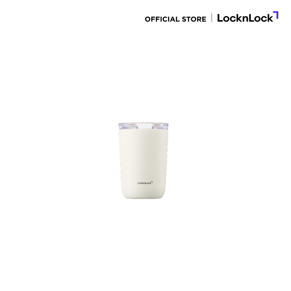 LocknLock แก้วเก็บอุณหภูมิเคลือบเซรามิก Smooth Slider Ceramic Tumbler ความจุ 380ml. รุ่น LHC4170