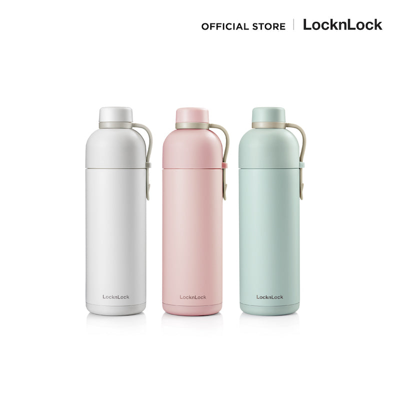 LocknLock กระบอกน้ำเก็บอุณหภูมิ Belt Bottle ความจุ 490 ml. รุ่น LHC4267