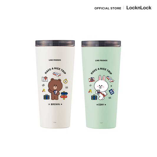 LocknLock LINE Friends Clip Tumbler - LHC4279LF