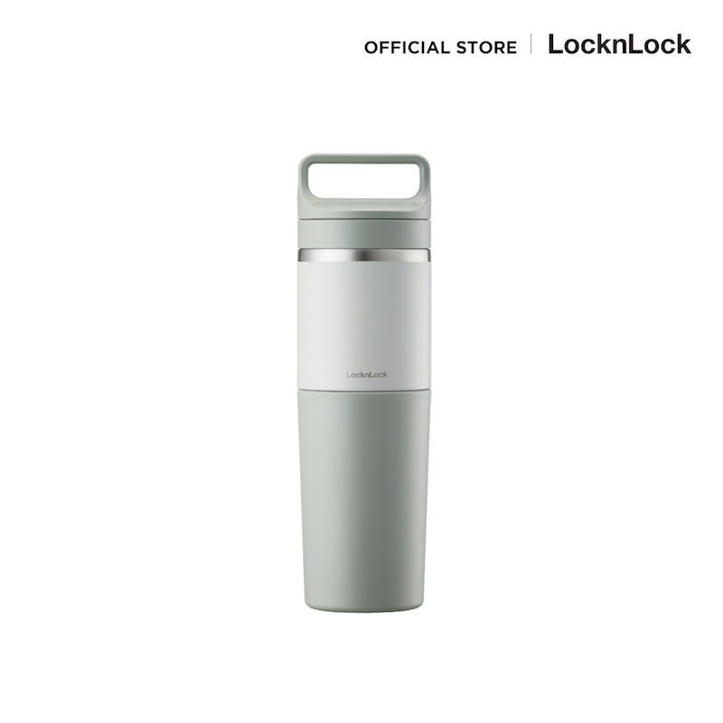 LocknLock กระบอกน้ำเก็บอุณหภูมิ SLO 2 IN 1 Handle Tumbler 1000 ml. (1 L.) - LHC4332