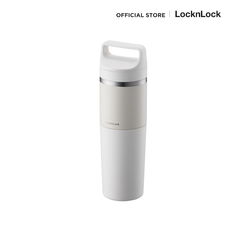 LocknLock กระบอกน้ำเก็บอุณหภูมิ SLO 2 IN 1 Handle Tumbler 1000 ml. (1 L.) - LHC4332