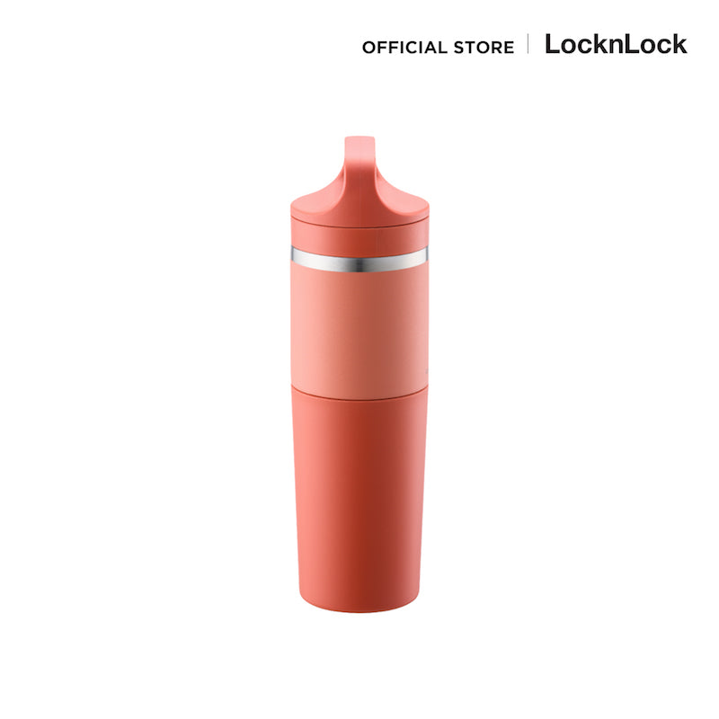 LocknLock กระบอกน้ำเก็บอุณหภูมิ SLO 2 IN 1 Handle Tumbler 1000 ml. (1 L.) - LHC4332