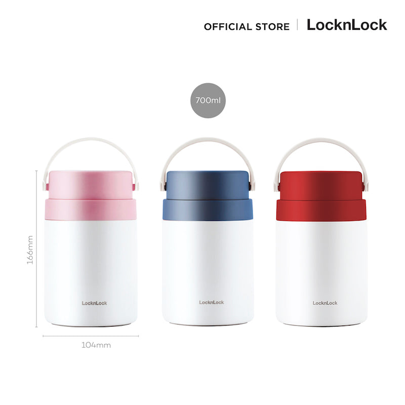 LocknLock กระติกใส่อาหารเก็บอุณหภูมิ Handle Food Jar 700 ml. - LHC8042