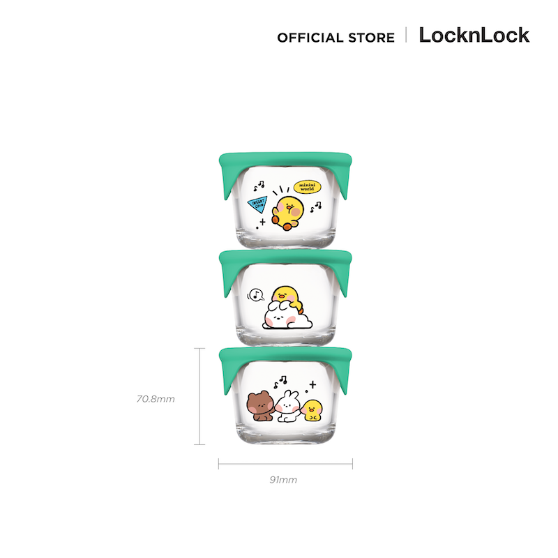 LockLock กล่องข้าวเด็ก Baby Food Container 230 ml. - LLG508S3_LF