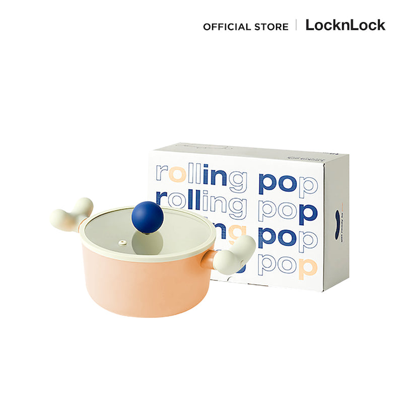 LocknLock หม้ออเนกประสงค์ LocknLock Rolling Pop ขนาด 18 cm. - LOP1182IH
