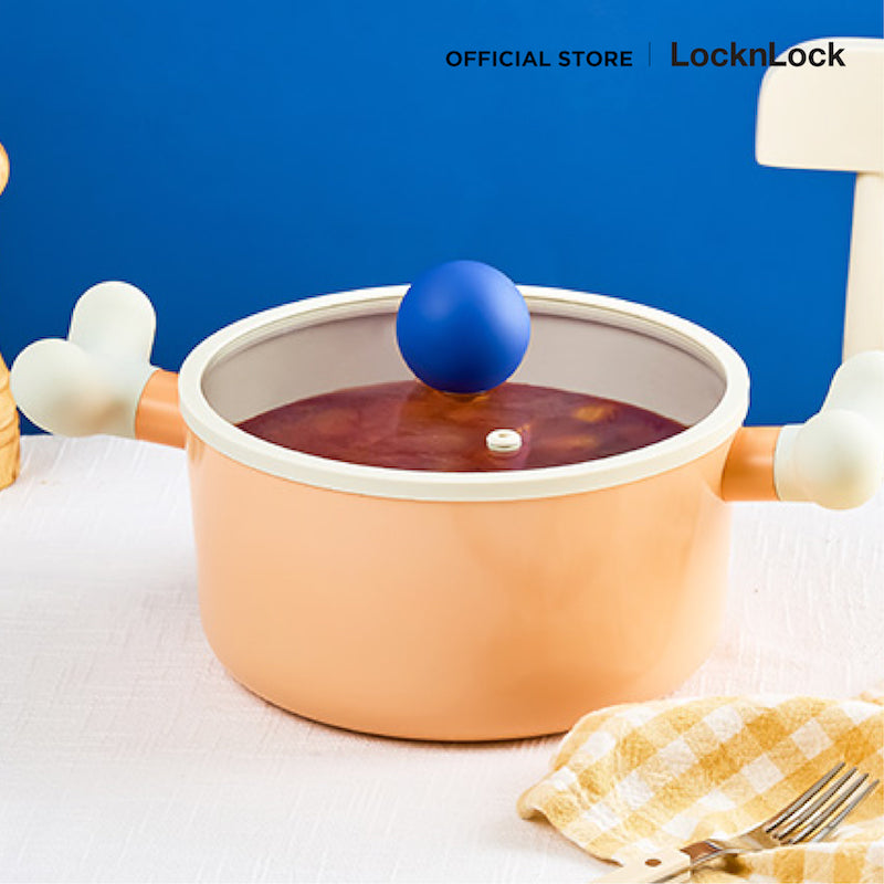 LocknLock หม้ออเนกประสงค์ LocknLock Rolling Pop ขนาด 18 cm. - LOP1182IH