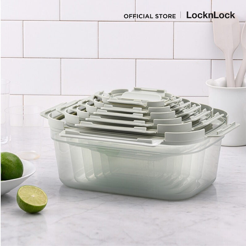 LocknLock เซตกล่องถนอมอาหาร Chak Chak Container 920 ml. 3 ชิ้น - LTN330S3