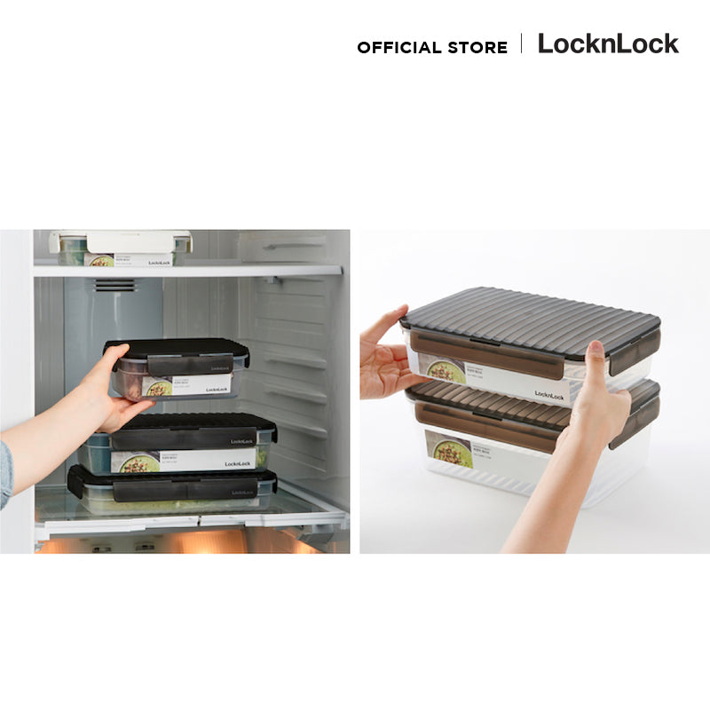 กล่องถนอมอาหาร LocknLock WAVE ตู้เย็น