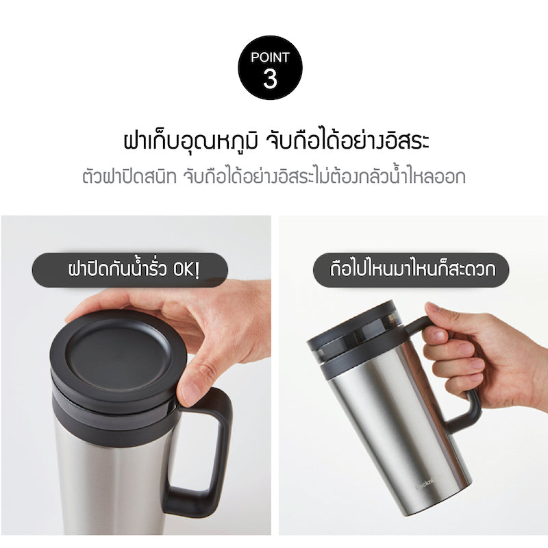 LocknLock Coffee Filter Mug 580 ml. - LHC4197 – LocknLock Thailand