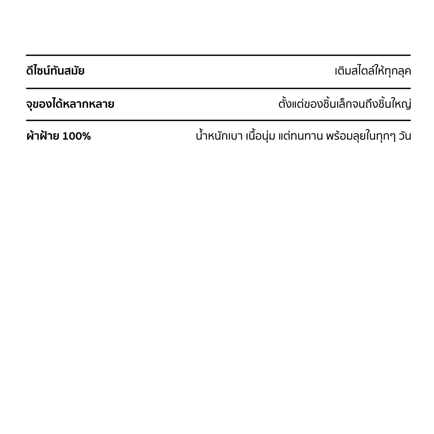 TACTFLOW กระเป๋าผ้า Daily Tote Bag (Size S) รุ่น TFF100