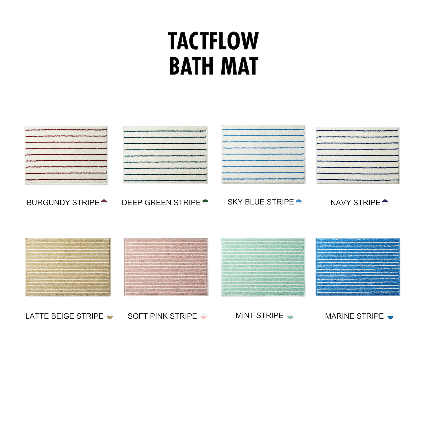 TACTFLOW พรมเช็ดเท้า Bath Mat รุ่น TFH20