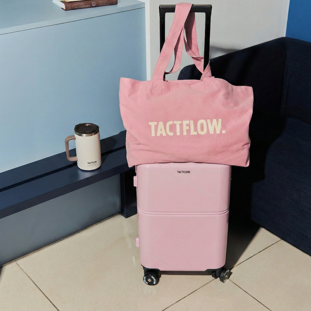 TACTFLOW กระเป๋าผ้า Daily Tote Bag (Size L) รุ่น TFF110