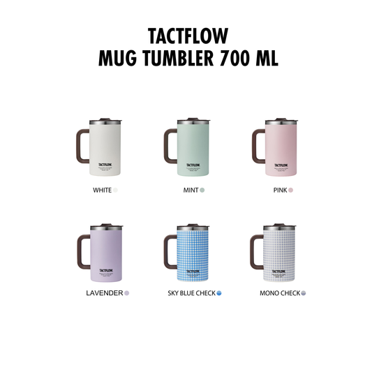 TACTFLOW แก้วน้ำเก็บอุณหภูมิ Mug Tumbler 700ml. รุุ่น TFB201 - TFB206