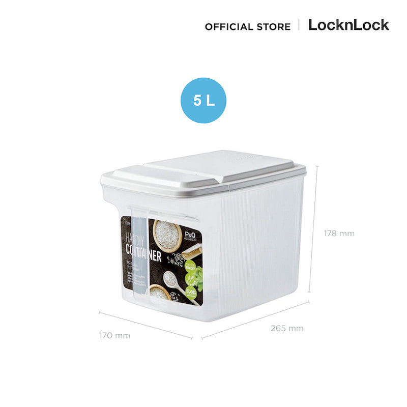 LocknLock กล่องเก็บอาหารแห้ง Food Canister 5 L. - P-1739