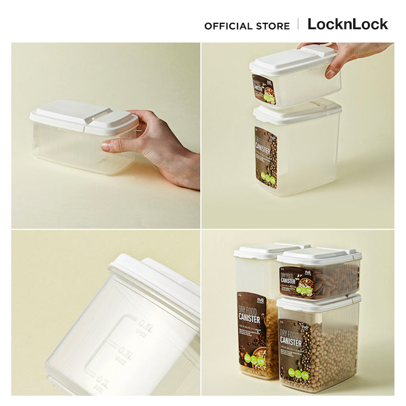 LocknLock กล่องเก็บอาหารแห้ง ความจุ 750 ml. รุ่น P-1735