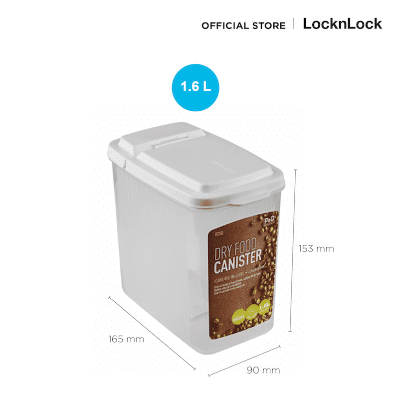 LocknLock กล่องเก็บอาหารแห้ง ความจุ 1.6 L. รุ่น P-1736