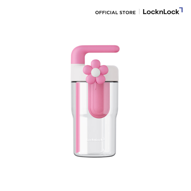 LocknLock แก้วน้ำพลาสติก 2 ชั้น พร้อมที่กรองชา Handy Infuser Bottle ความจุ 770ml. รุ่น ABF916