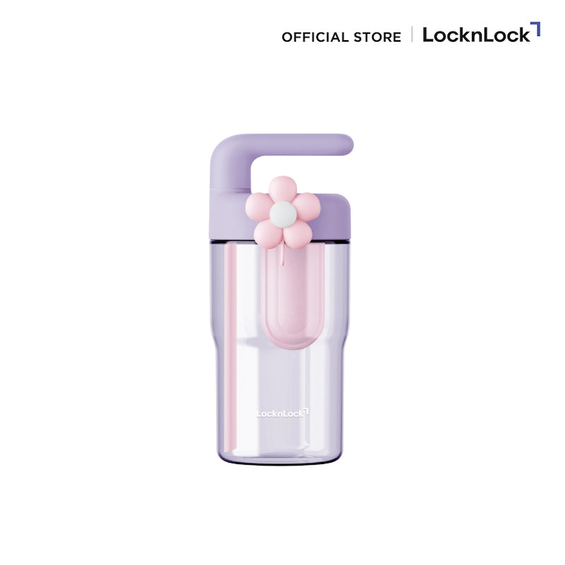 LocknLock แก้วน้ำพลาสติก 2 ชั้น พร้อมที่กรองชา Handy Infuser Bottle ความจุ 770ml. รุ่น ABF916