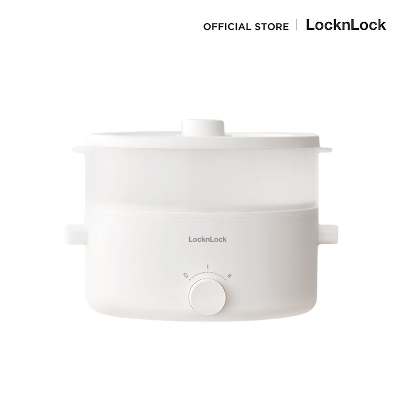 LocknLock หม้อไฟฟ้าอเนกประสงค์ Electric Multi Pot ความจุ 3 ลิตร - EJP124IVY
