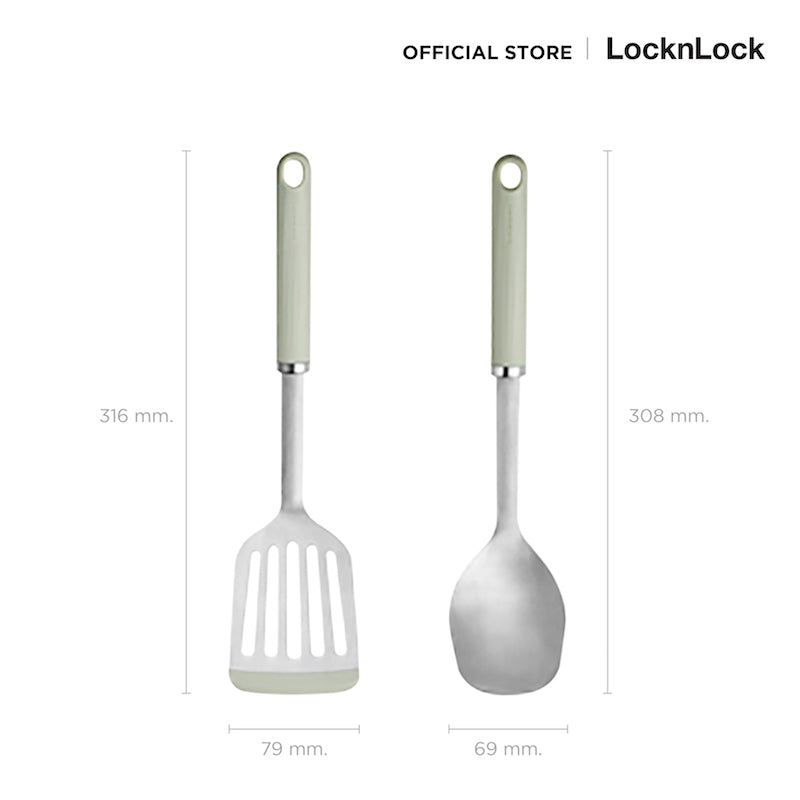 DECO STS KITCHEN TOOL SET อุปกรณ์เครื่องครัวสแตนเลส DECO 6 ชิ้น - CKT343S6