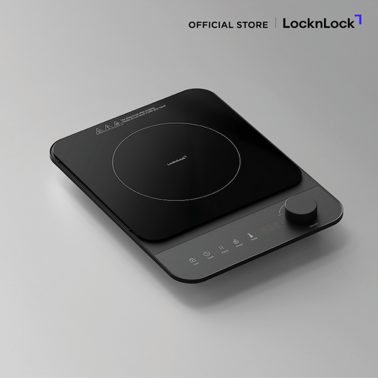 LocknLock เตาแม่เหล็กไฟฟ้าขนาดเล็ก Induction Cooker รุ่น EJI351BLK