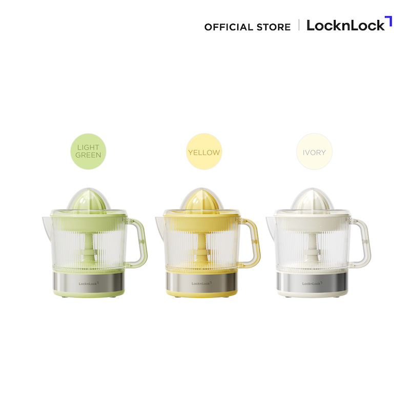LocknLock เครื่องคั้นน้ำผลไม้ไฟฟ้า Citrus Juicer 700ml. รุ่น EJJ244