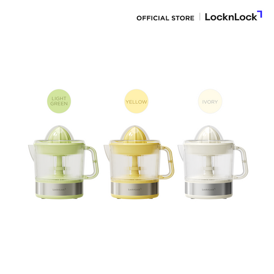 LocknLock เครื่องคั้นน้ำผลไม้ไฟฟ้า Citrus Juicer 700ml. รุ่น EJJ244