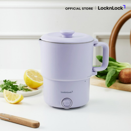 LocknLock หม้ออเนกประสงค์ All-Stainless Foldable Multi-Cooker Essentail 0.8L รุ่น EJK813PUP