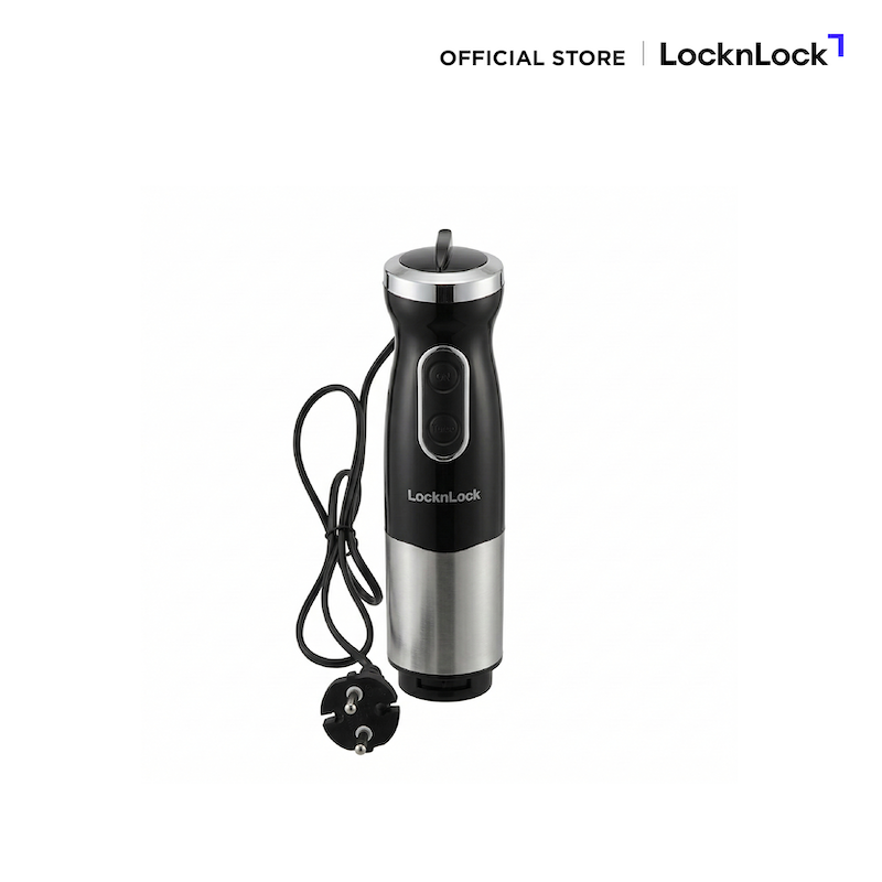 LocknLock เครื่องปั่นอเนกประสงค์ 12 ชิ้น Hand Blender 2 Speed รุ่น EJM556BLK