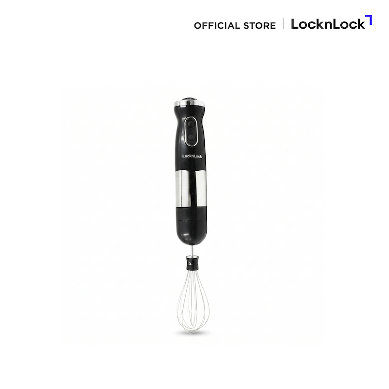 LocknLock เครื่องปั่นอเนกประสงค์ 12 ชิ้น Hand Blender 2 Speed รุ่น EJM556BLK