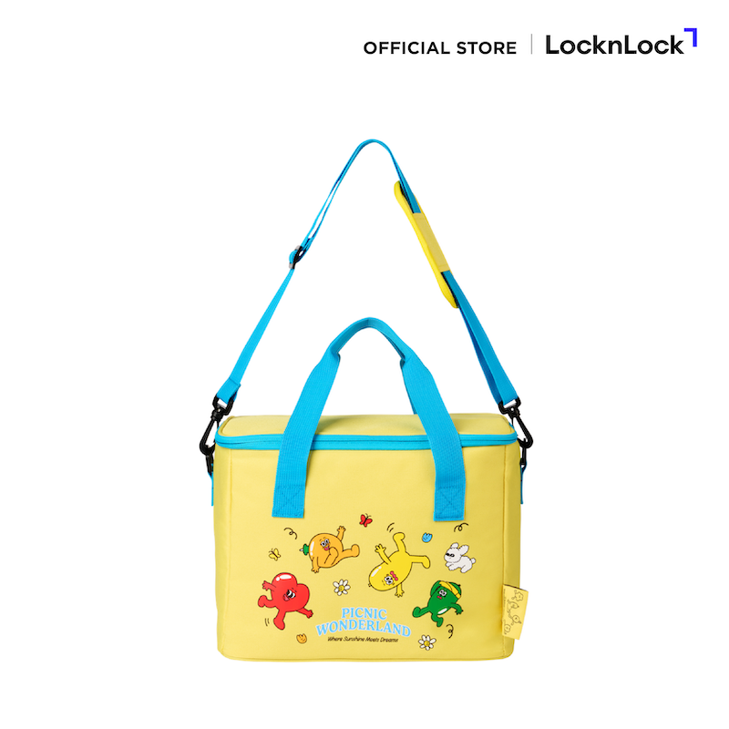 LocknLock กระเป๋าเก็บอุหณภูมิ Balloon Friends Cooler Bag รุ่น HWB557YEL_BF