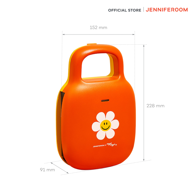 Jenniferoom x Wiggle Wiggle เครื่องทำแซนด์วิช รุ่น JRKTH-SM0601OG-B