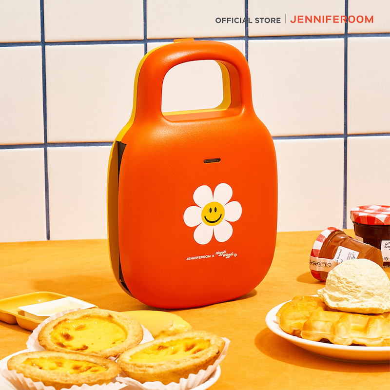 Jenniferoom x Wiggle Wiggle เครื่องทำแซนด์วิช รุ่น JRKTH-SM0601OG-B