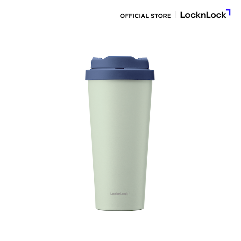 [จำหน่ายเฉพาะทางออนไลน์เท่านั้น!!] LocknLock แก้วน้ำเก็บอุณหภูมิ Energetic One Touch Tumbler ความจุ 550 ml. รุ่น LHC3249