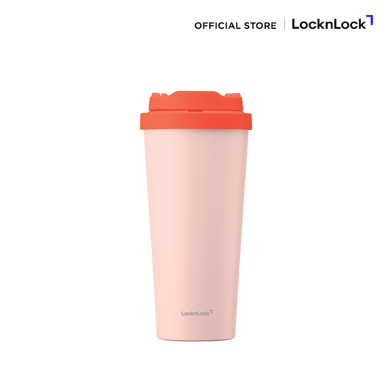 [จำหน่ายเฉพาะทางออนไลน์เท่านั้น!!] LocknLock แก้วน้ำเก็บอุณหภูมิ Energetic One Touch Tumbler ความจุ 550 ml. รุ่น LHC3249