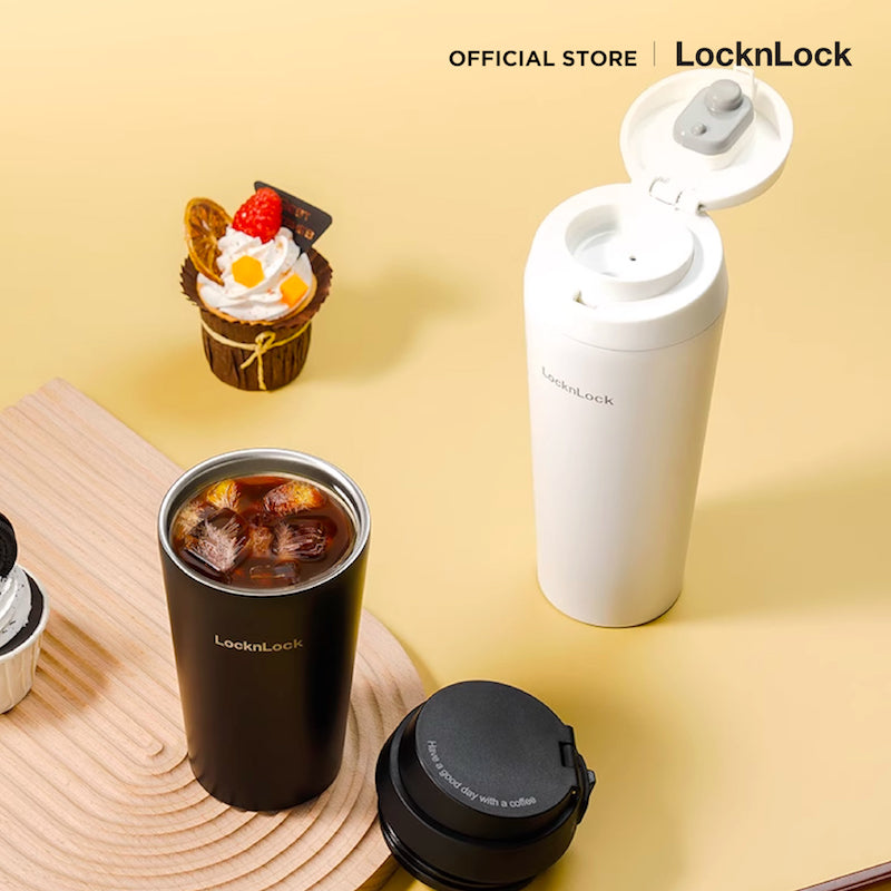 LocknLock แก้วเก็บอุณภูมิ Vacuum Insulated Coffee Bottle ความจุ 550 ml ...
