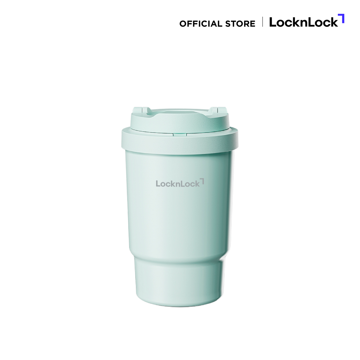 LocknLock แก้วเก็บอุณหภูมิเคลือบเซรามิก Coffee Ceramic Tumbler ความจุ 400ml. รุ่น LHC3340