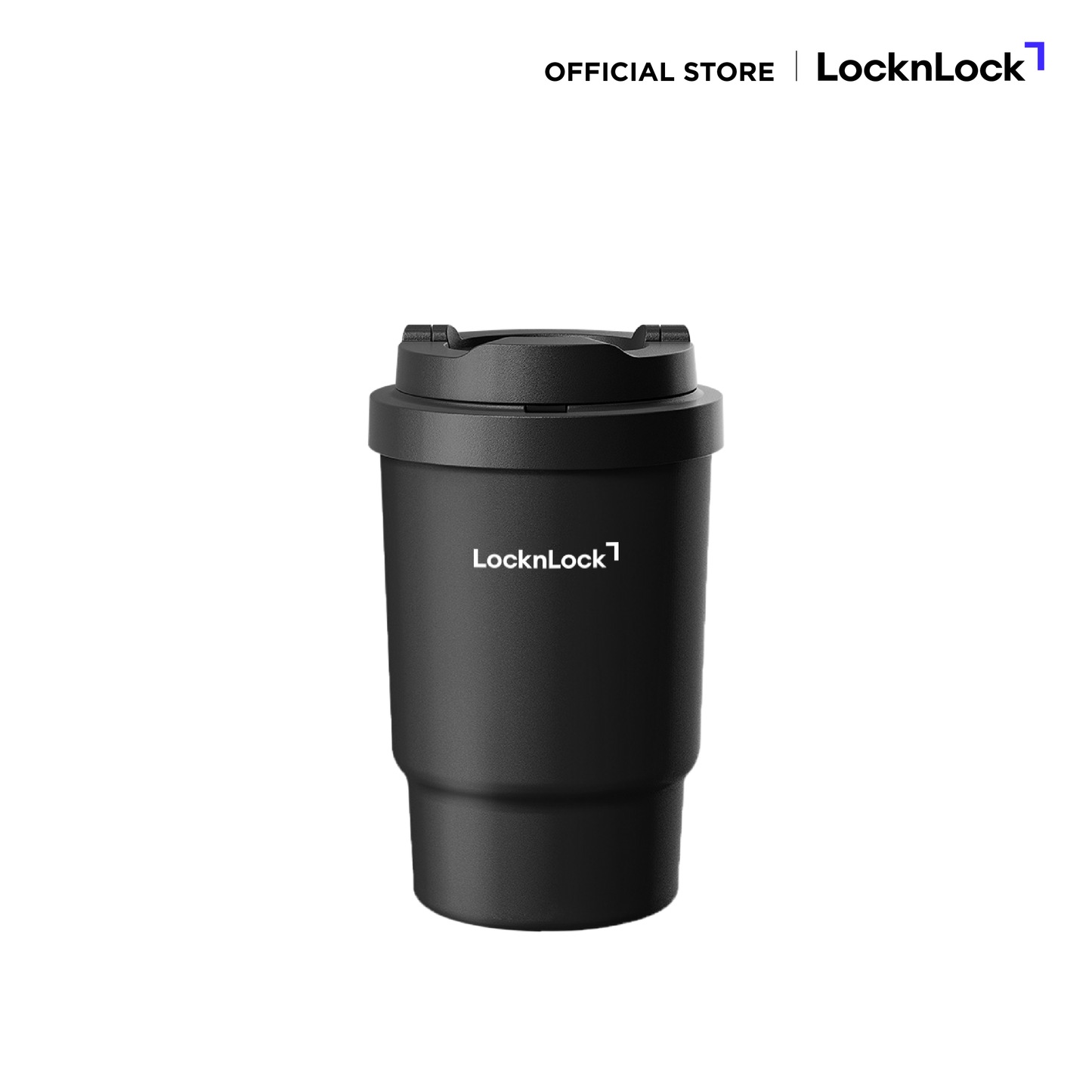 LocknLock แก้วเก็บอุณหภูมิเคลือบเซรามิก Coffee Ceramic Tumbler ความจุ 400ml. รุ่น LHC3340
