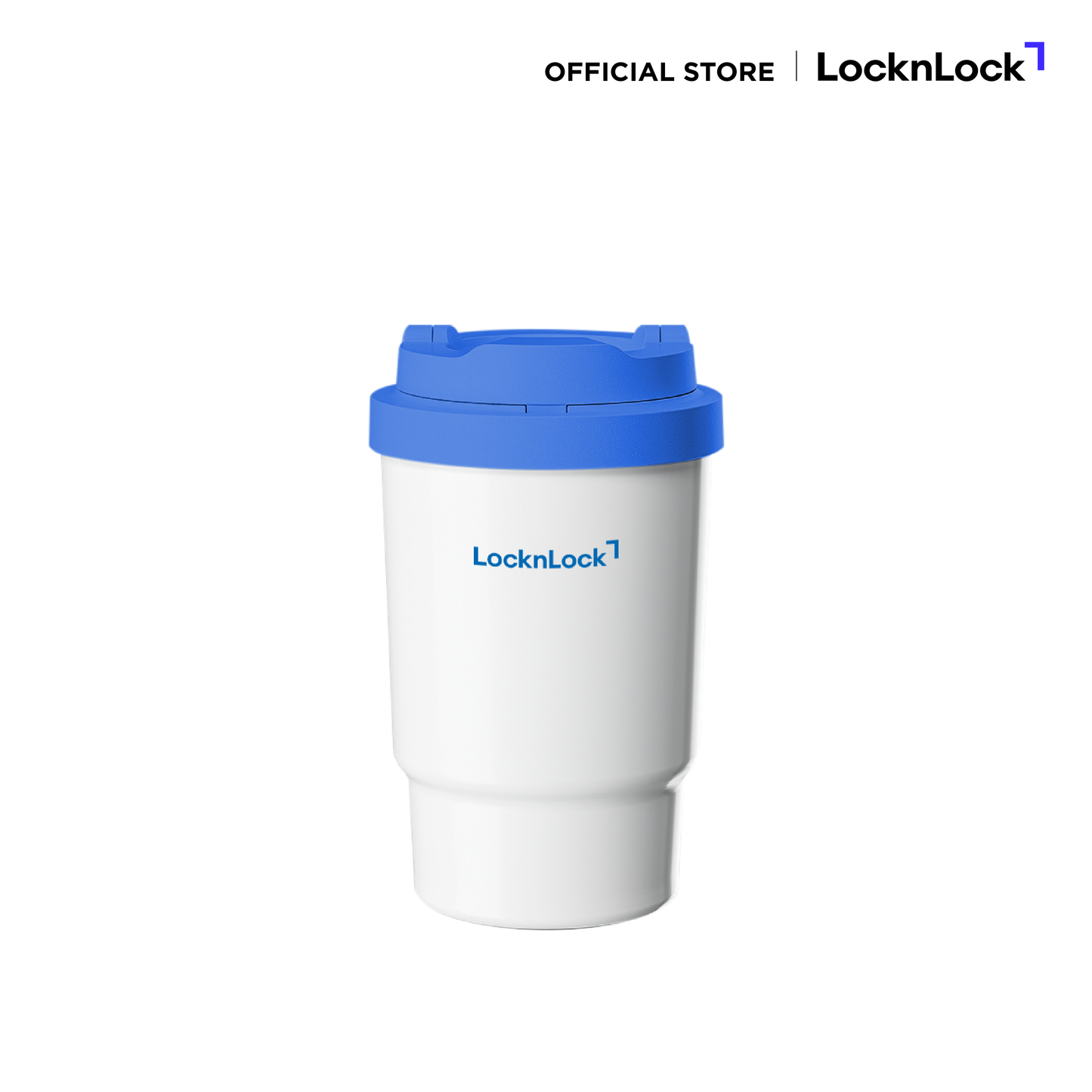 LocknLock แก้วเก็บอุณหภูมิเคลือบเซรามิก Coffee Ceramic Tumbler ความจุ 400ml. รุ่น LHC3340