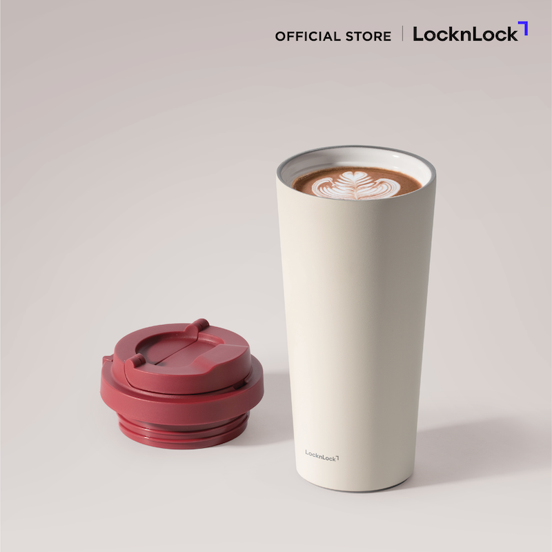 LocknLock แก้วน้ำเก็บอุณหภูมิ Energetic Ceramic Tumbler 550 ml. - LHC3414