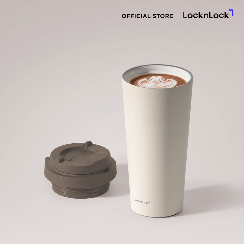 LocknLock แก้วน้ำเก็บอุณหภูมิ Energetic Ceramic Tumbler 550 ml. - LHC3414