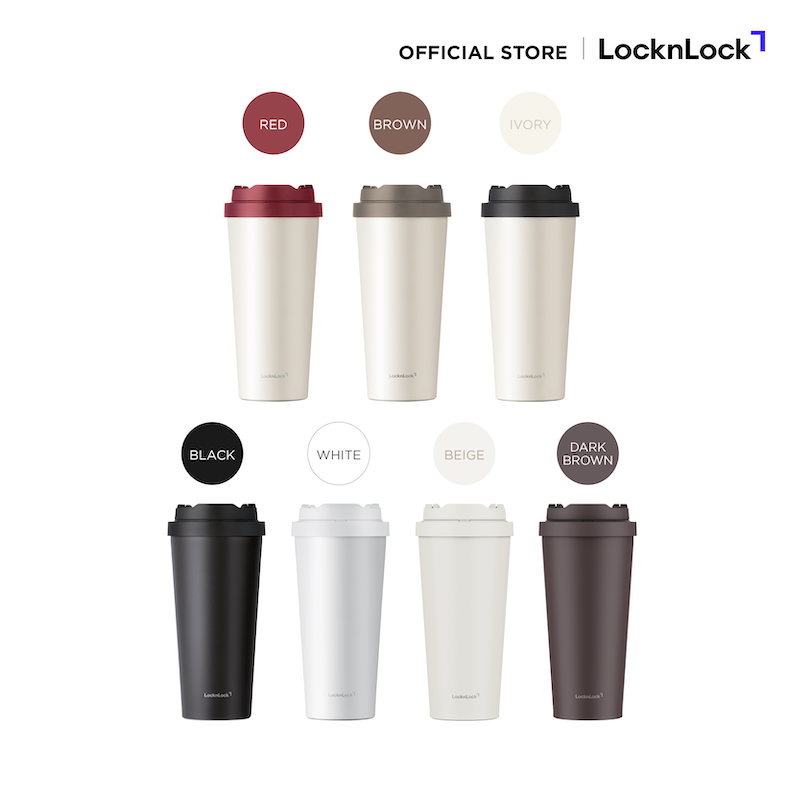 LocknLock แก้วน้ำเก็บอุณหภูมิ Energetic Ceramic Tumbler 550 ml. - LHC3414