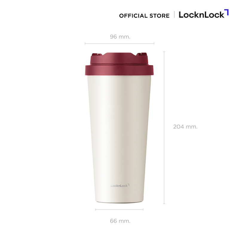 LocknLock แก้วน้ำเก็บอุณหภูมิ Energetic Ceramic Tumbler 550 ml. - LHC3414