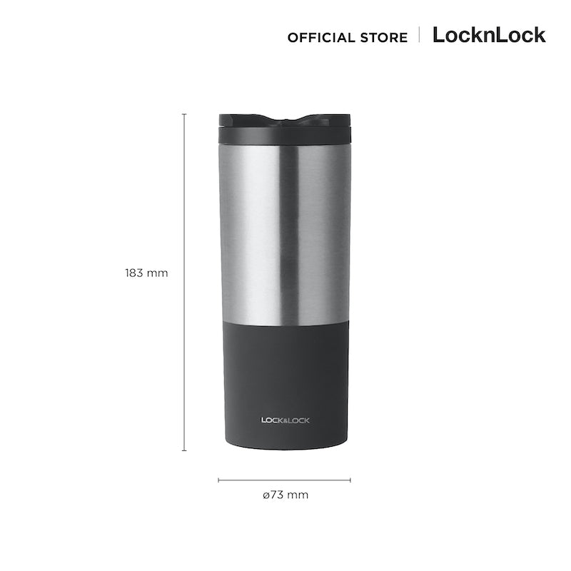 กระบอกน้ำเก็บอุณหภูมิ Two Tone Lip Tumbler 450 ml. รุ่น LHC4164 size