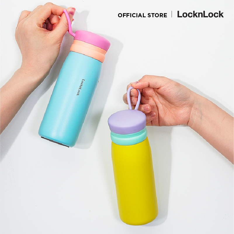 LocknLock Cute Tumbler กระติกน้ำเก็บอุณหภูมิ ความจุ 270 มล. - LHC4264