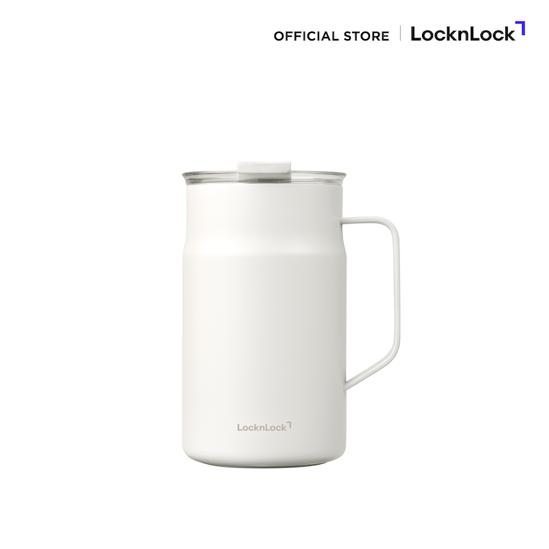 LocknLock แก้วน้ำเก็บอุณหภูมิ METRO CAFE CERAMIC MUG 600 ML. - LHC4282_C